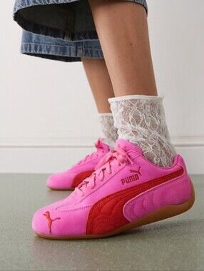 *Today Only* Puma OG Speedcat Leather Sneaker Bright Pink, No Box, Price Firm